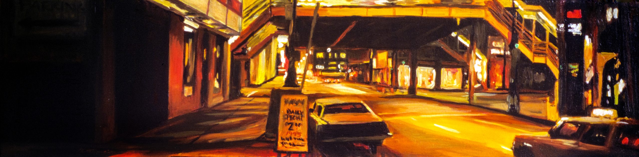 Adams & Wabash at Night