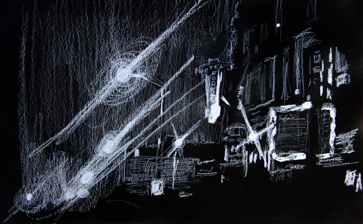 Hotel Roosevelt at Night — image 2