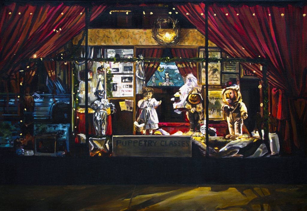 Puppet Theater at Night