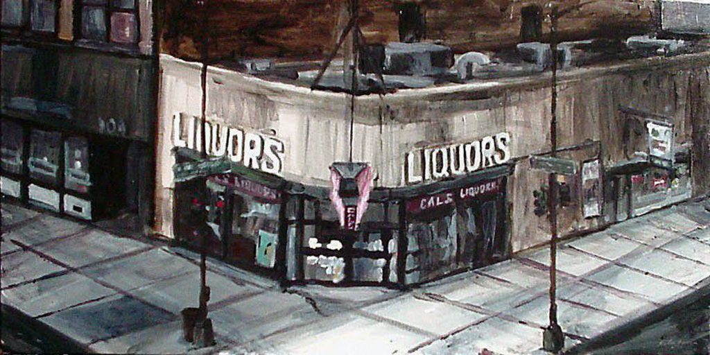 Liquor Store Viewed From El