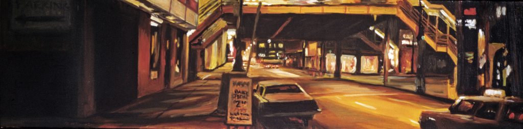 Adams & Wabash at Night