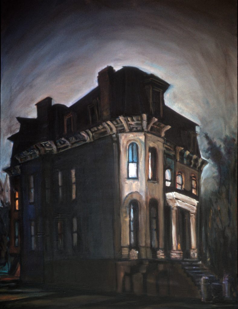 Old Mansion at Night