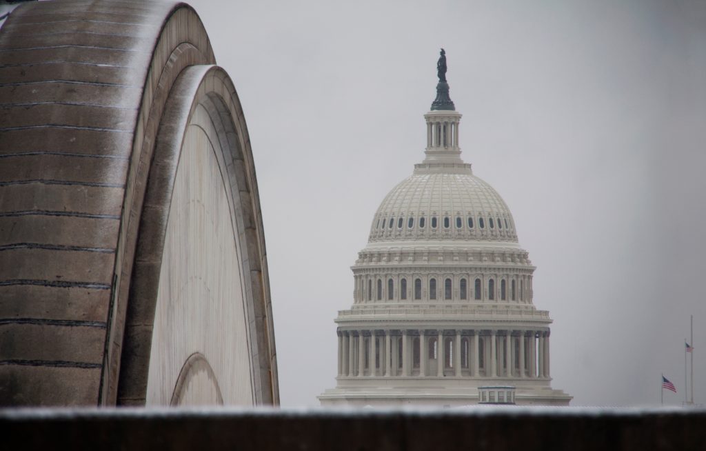 Capitol Dome in the Snow