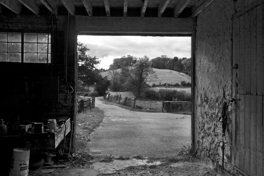 View from the Kuerner Farm Barn