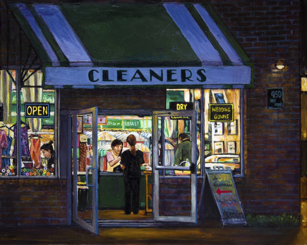 Dry Cleaner at Night