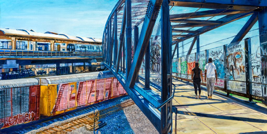 Entering Rhode Island Avenue Station