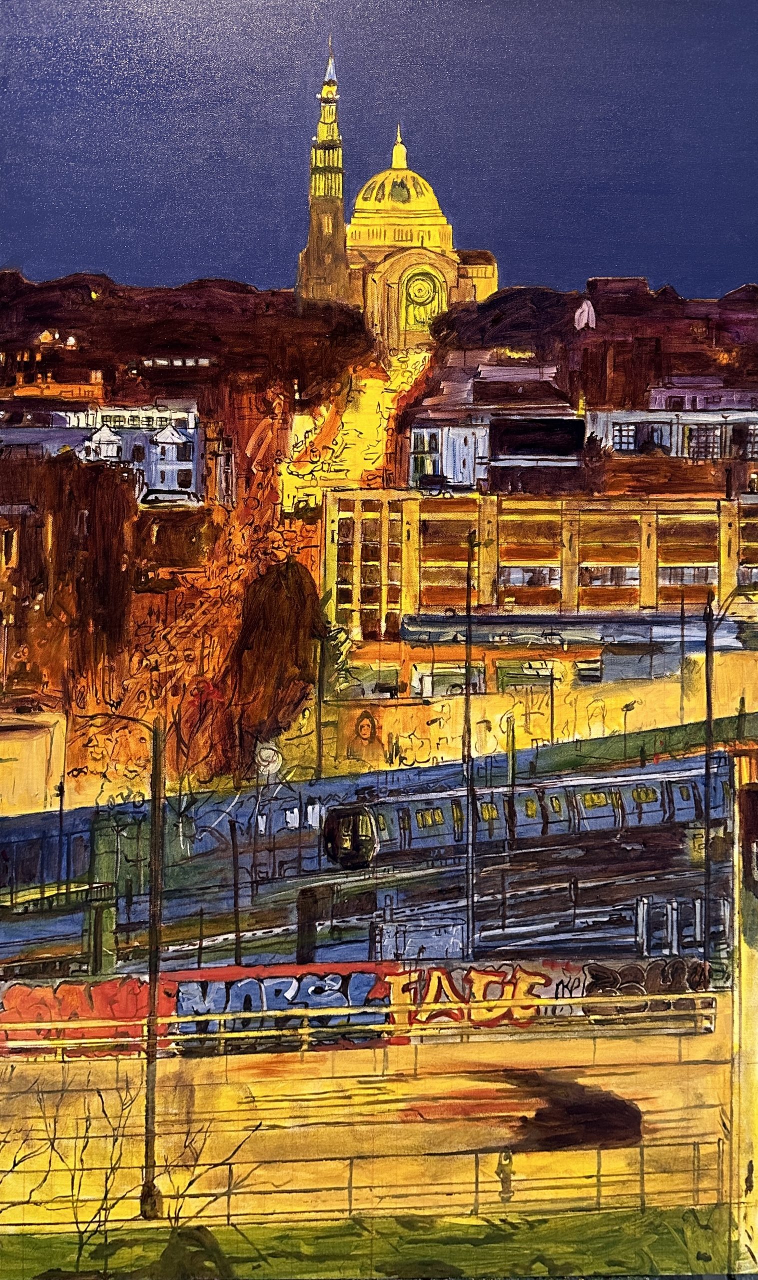Basilica View at Night — image 5