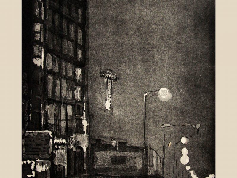 Hotel Roosevelt at Night